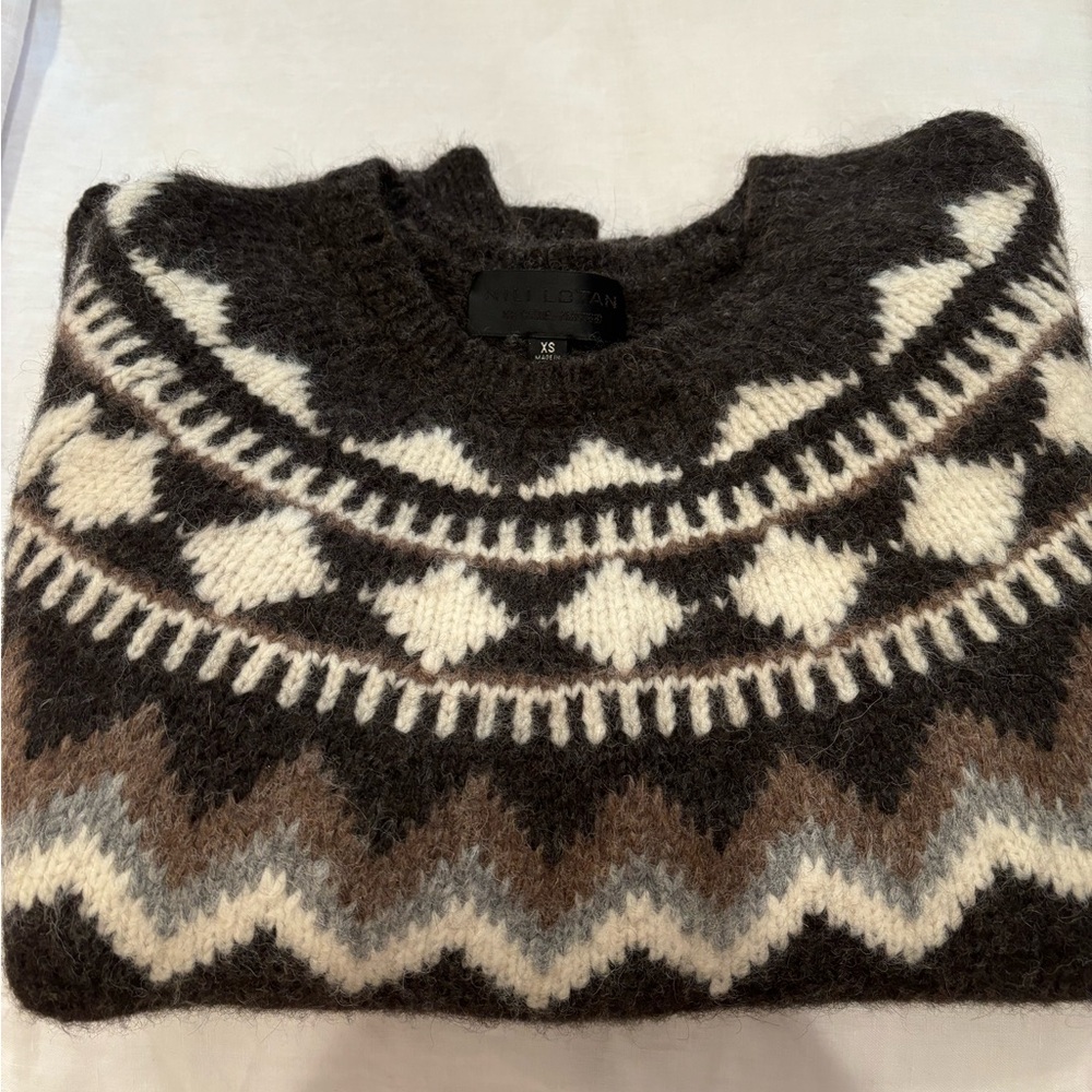 Nili Lotan cashmere mix sweater